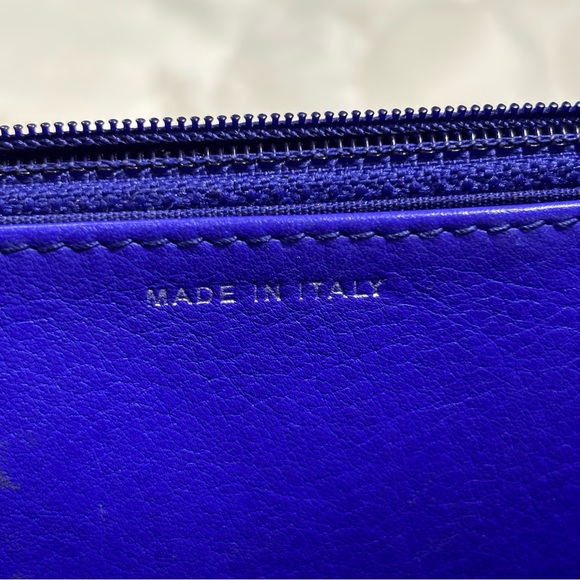 Chanel Classic Wallet On Chain WOC Quilted Lambskin Purple Silver Hardware - Picture 9 of 12